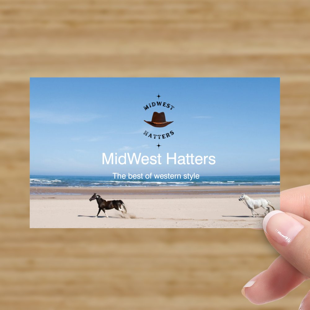 MidWest Hatters business cards have arrived!