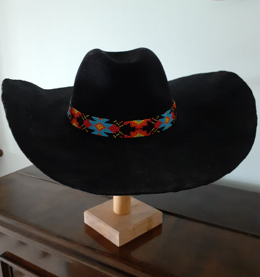 Black felt cowboy hat (The Dreamcatcher)