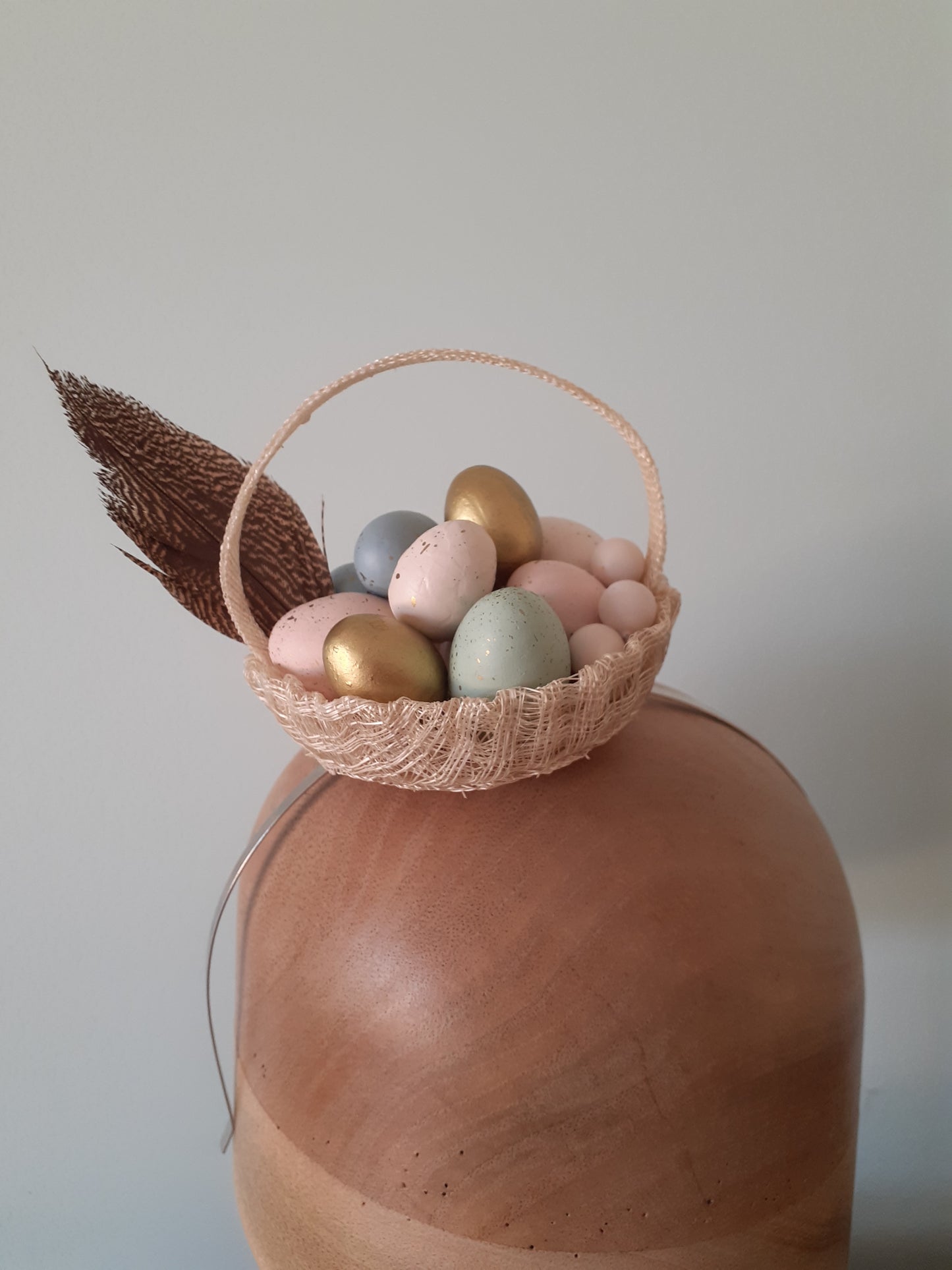 Easter egg basket headpiece