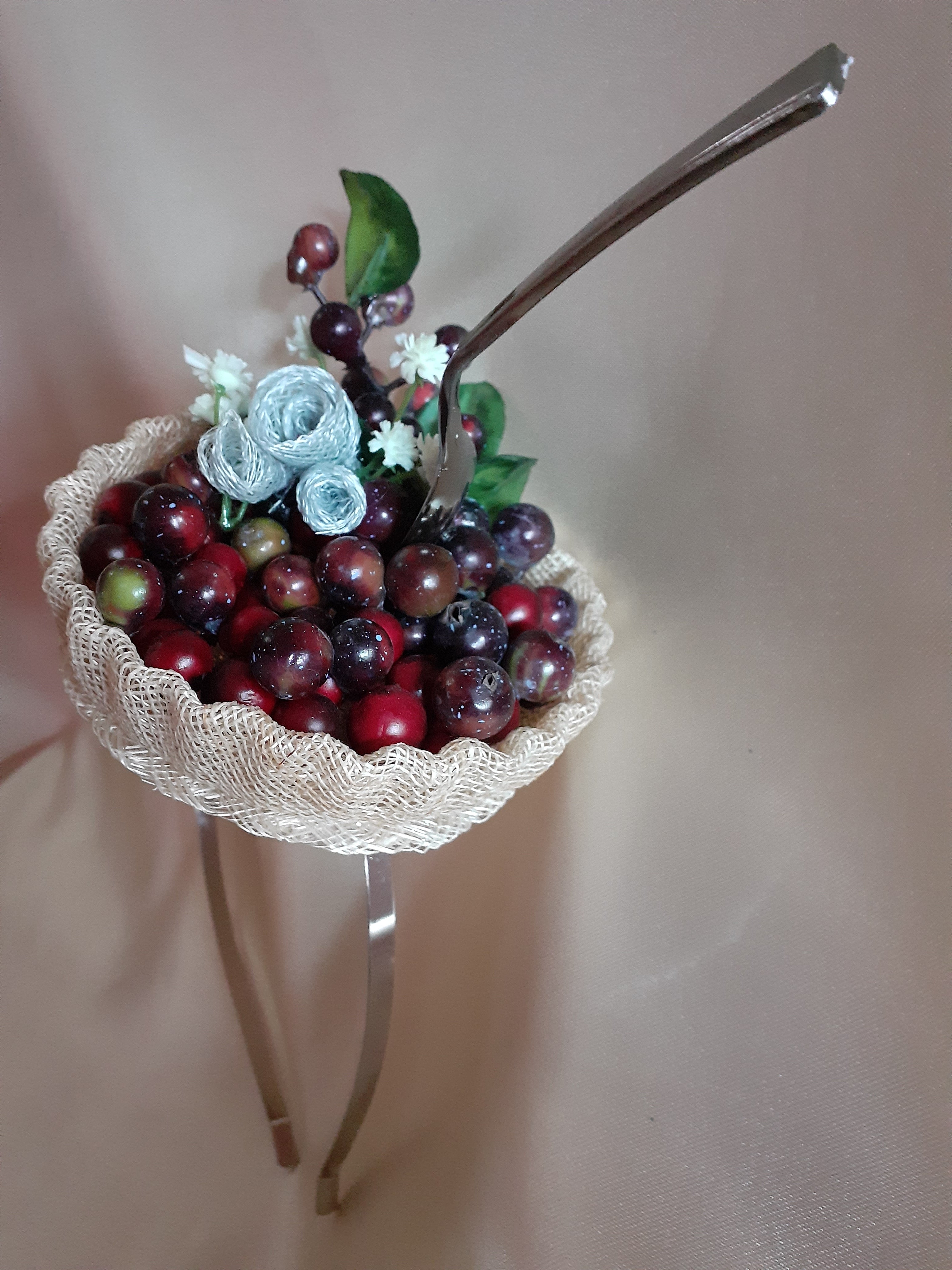 Blueberry tart 2024 headpiece